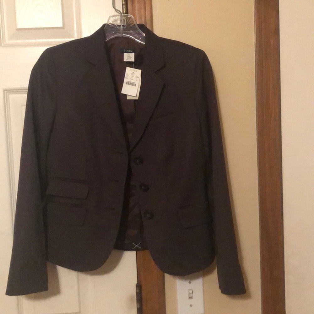 J Crew Gabardine Blazer